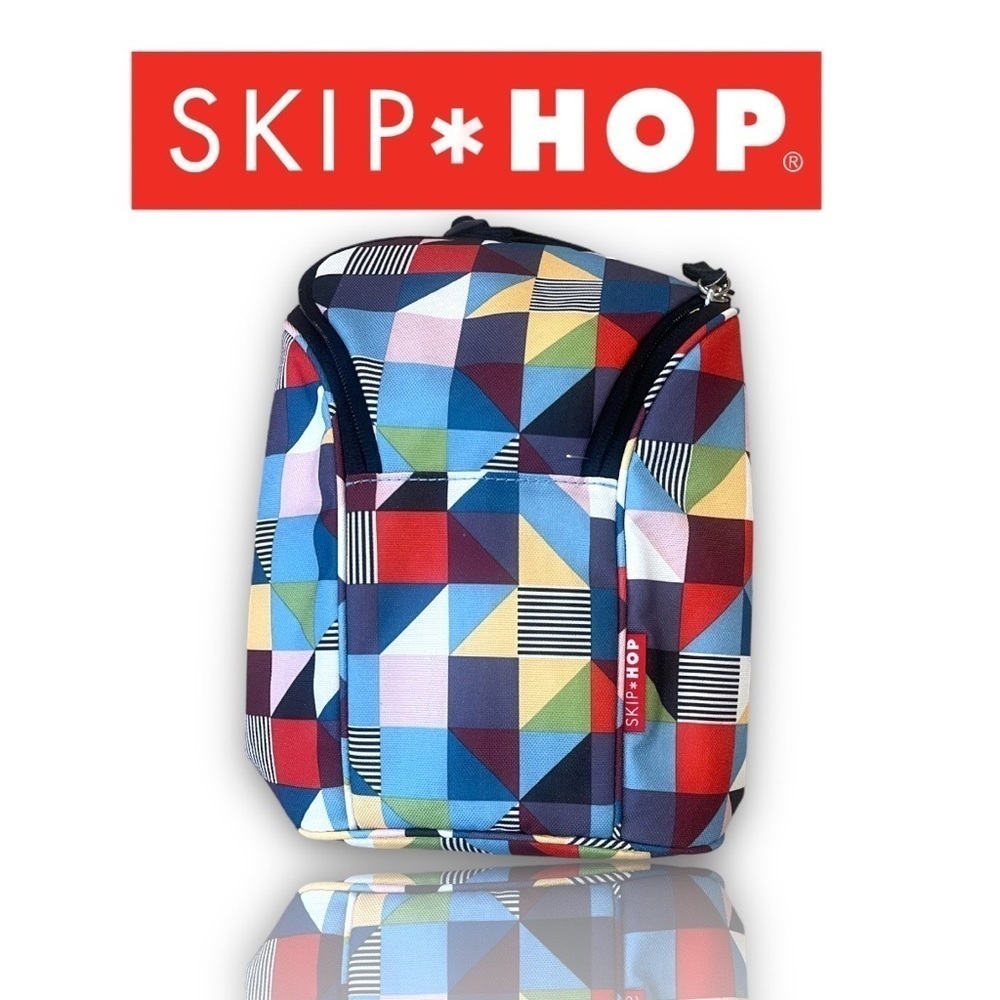 New Skip Hop Grab & Go Double Bottle Bag Prism